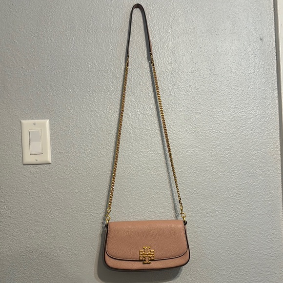 Tory Burch Britten Convertible Crossbody Bag with Gold Chain - Picture 2 of 8